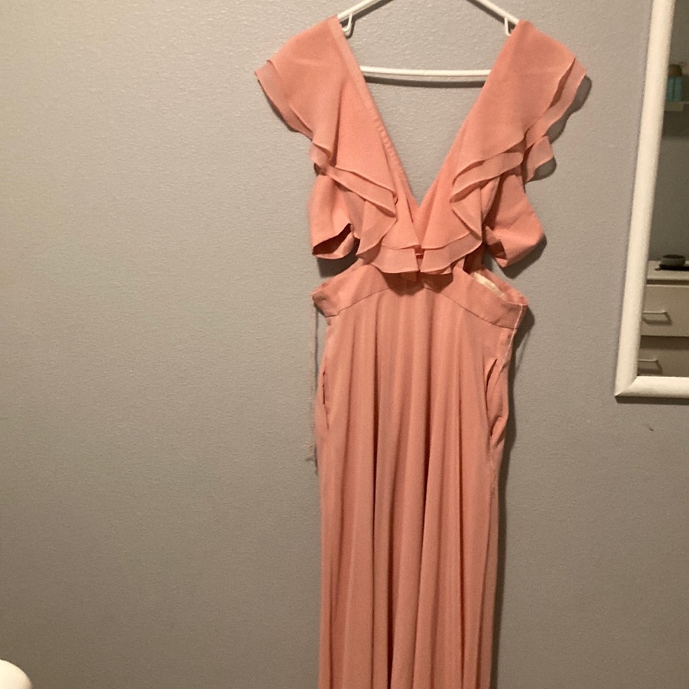 Aidan By Aidan Mattox prom dress WITH pockets!